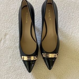 New, Classic Never Worn Coach Heel Shoes
